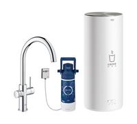 Grohe Red grifo de cocina con calentador de agua de pie StarLight Chrome 30079001