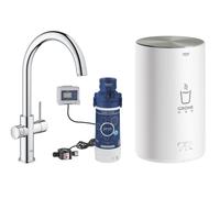 Grohe Red grifo de cocina de pie StarLight Chrome 30083001