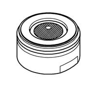 GROHE Regulador De Chorro 46162 Para Calentadores De Agua Abiertos M24x1 Cromo