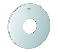 GROHE Rosetón - Escudo de metal, con ajuste 6°, 48428000, Acabado cromado