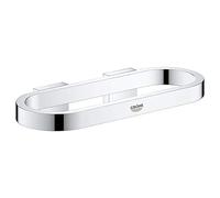 Grohe Selection - Argolla (41035000) | Toallero de metal de fácil montaje con tornillos ocultos, acabado de fácil cuidado (cromo, 41035000)