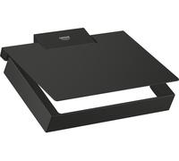 Grohe Selection Cube portarrollos de papel higiénico negro 407812430