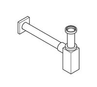 Grohe Sifón de botella cuadrado