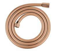 GROHE Silverflex - Flexo de ducha (1,75 m, resistente al calor, sistema anti-torsión, conexión universal G 1/2" x 1/2"), Oro Rosa, 28388DA1