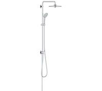 Grohe Euphoria conjunto de ducha a pared con rociador con efecto lluvia StarLight Chrome 27421002