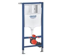 Grohe Solido conjunto de inodoro 3 en 1 con Tectron Bau E, altura de instalación 1130mm, FG-39883000