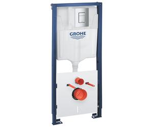 Grohe Solido marco empotrado con pulsador y junta para inodoro suspendido 39930000