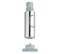 Grohe Spülbrause, Laminarstrahl/Brausestrahl, automatische Rückstellung, SpeedClean, inklusive Demontageschlüssel, Chrom (48416000)