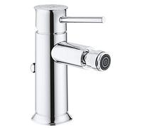 Grohe Start Classic QuickFix- Grifo de bidé monomando (vaciador automático, menor consumo de agua, instalación rápida, altura 155mm), cromo, 23785000