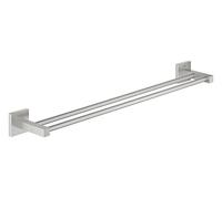 GROHE Start Cube - Barra de toallas doble, 600mm, gris, ref. 41104DC0