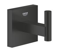 Grohe Start Cube Quckfix-Colgador de metal, Negro Mate 409612430