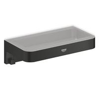 GROHE Start Cube Quickfix - Bandeja Jabonera para ducha, Negro Mate 411072430