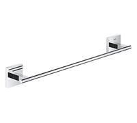 GROHE Start Cube QuickFix - Barra de toallas 45cm, cromo, para pegar (pegamento QuickGlue A2) o atornillar, ref. 40987000