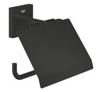 GROHE Start Cube Quickfix - Portarrollos de metal, Negro Mate 411022430