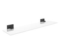 GROHE Start Cube Quickfix - Repisa de cristal 530 mm, Negro Mate 411092430