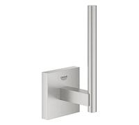 Grohe Start Cube Spare QuickFix - Portarrollos de Barra, Gris Mate, para Pegar (Pegamento QuickGlue A1) o atornillar, Ref. 40979DC0