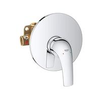 GROHE Start Curve, Grifo de ducha monomando (montaje empotrado, instalación oculta, menor consumo de agua), cromo, 29114000