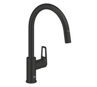 Grohe Start Edge grifo de cocina de pie negro 305562430