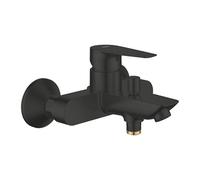 GROHE Start Edge - Grifo monomando de ducha expuesto con desviador automático (montaje en pared, cartucho de cerámica de 35 mm, válvula antirretorno integrada, boquilla de llenado de bañera con
