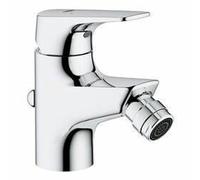 Grohe Start Flow- Grifo de bidé monomando (vaciador automático, menor consumo de agua, instalación rápida, altura 120mm), cromo, 23770000