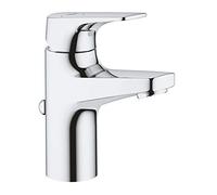 Grohe Start Flow- Grifo de lavabo monomando (vaciador automático, menor consumo de agua, altura 146mm), cromo, 23769000