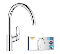 GROHE Start Flow Quickfix - Grifo de fregadero, cromo, ref. 31555001