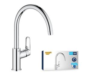 GROHE Start Flow Quickfix - Grifo de fregadero, cromo, ref. 31555001