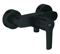 GROHE Start Monomando de ducha 1/2" QuickFix (con limitador de temperatura, límite de caudal ajustable, montaje en pared) Negro mate 322792432
