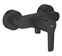 GROHE Start Monomando de ducha 1/2" QuickFix (con limitador de temperatura, límite de caudal ajustable, montaje en pared) Negro mate 322792432