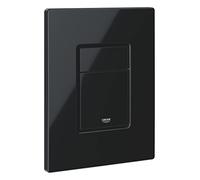 GROHE Start - Placa de descarga para inodoro suspendido, Negro brillo 38966KV0