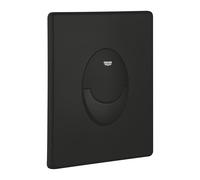 GROHE Start - Placa de descarga para inodoro suspendido QuickFix (Ahorro de agua y funcionamiento Start & Stop), Negro mate 389642430