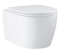 Grohe Start taza de inodoro con asiento de cierre suave suspendido sin reborde blanco 103848SH00