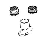 Grohe Strahlregler-Set 48470 Con 2 Strahlreglern Y Llaves de Desmontaje