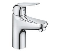 GROHE Swift Quickfix-Monomando de lavabo 1/2" Tamaño S, Cromo, menor consumo de energía, 24323001