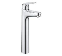 GROHE Swift Quickfix-Grifo de lavabo 1/2" Tamaño XL, Cromo, Menor consumo de agua 24331001