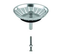 GROHE - Tapón del vaciador para fregaderos de cocina con desagüe automático, 42576SD0, Cromado