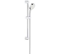 Grohe Tempesta New - Conjunto de ducha Cosmopolitan 100 con barra, 2 chorros, cromo 27578002