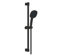 GROHE Tempesta Cube 110 2 Flow Rain,Jet 267482433 - Juego de ducha (2 unidades), color negro mate