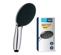 Grohe Vitalio Start 110 Teleducha, ahorro de agua, duradera, 3 tipos de chorro, cromo 26031001