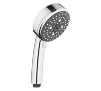 GROHE Vitalio Comfort 100 - Teleducha 10 cm (4 chorros, sistema antical, montaje universal, limitador caudal 9.5 l/min), cromo, 26094000