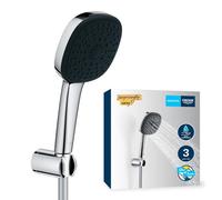 GROHE Vitalio Comfort 110 III Juego de Montaje en Pared 3 Tipos de Chorro (Lluvia, Chorro, Masaje), Cromo 26176001