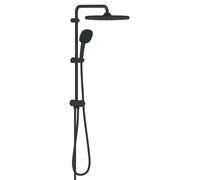 Grohe Vitalio Comfort conjunto de ducha a pared con rociador con efecto lluvia negro 266982431
