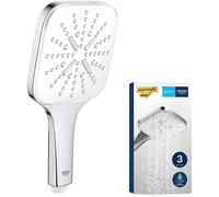 GROHE Vitalio SmartActive 130 Cube - teleducha que ahorra agua con 3 tipos de chorro (cromo, 26595000)