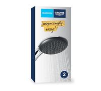 GROHE Vitalio Start 110 Alcachofa de ducha (2 tipos de chorro, fácil ajuste, duradera) redonda cromo 26947001