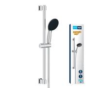 GROHE Vitalio Start 110 Conjunto de barra de ducha (teleducha, barra de ducha 60 cm, manguera de ducha 1.750 mm, 1 chorro, ahorro de agua), redondo, cromo 27942001