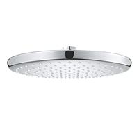 GROHE Vitalio Start 250 - Ducha mural redonda 25 cm (1 chorro, limitador caudal 9.5 l/min, sistema antical, presión mín. 1,0 bar), cromo, 26815000