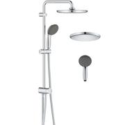 Grohe Vitalio Start Shower System conjunto de ducha a pared con rociador con efecto lluvia StarLight Chrome 26817000