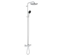 Grohe Vitalio Start System conjunto bañera/ducha a pared con termostato con rociador con efecto lluvia cromo 26988001