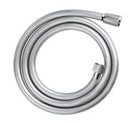 GROHE Vitalioflex Comfort - Flexo de ducha (1.5m, resistente al calor, sistema anti-torsión, conexión universal, instalación QuickFix), cromo, 28743002