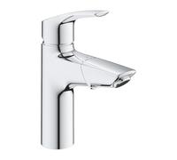 Mezclador monomando de lavabo Grohe Eurosmart, tamaño M, 122 mm de proyección, juego de desagüe push-open, caños extraíbles, 23976003